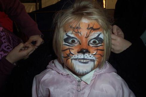 maquillage enfant, princesse, spiderman